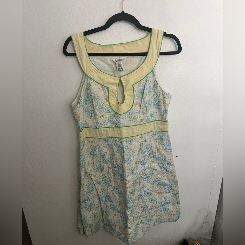 Lilly Pulitzer embroidered dress